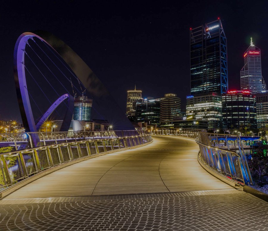 Perth city skyline